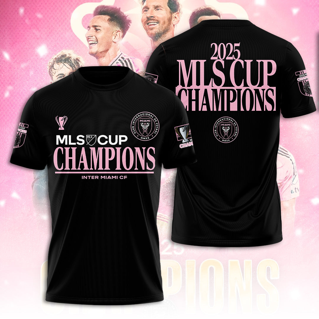 Inter Miami CF Champions MLS 2025 3D Apparel – TANTN19179