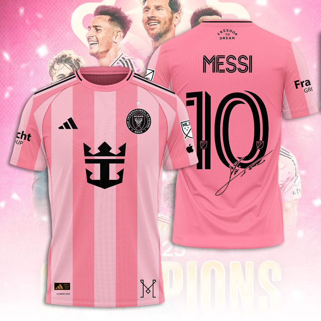 Inter Miami CF x Lionel Messi Champions MLS 2025 3D Apparel – TANTN19178
