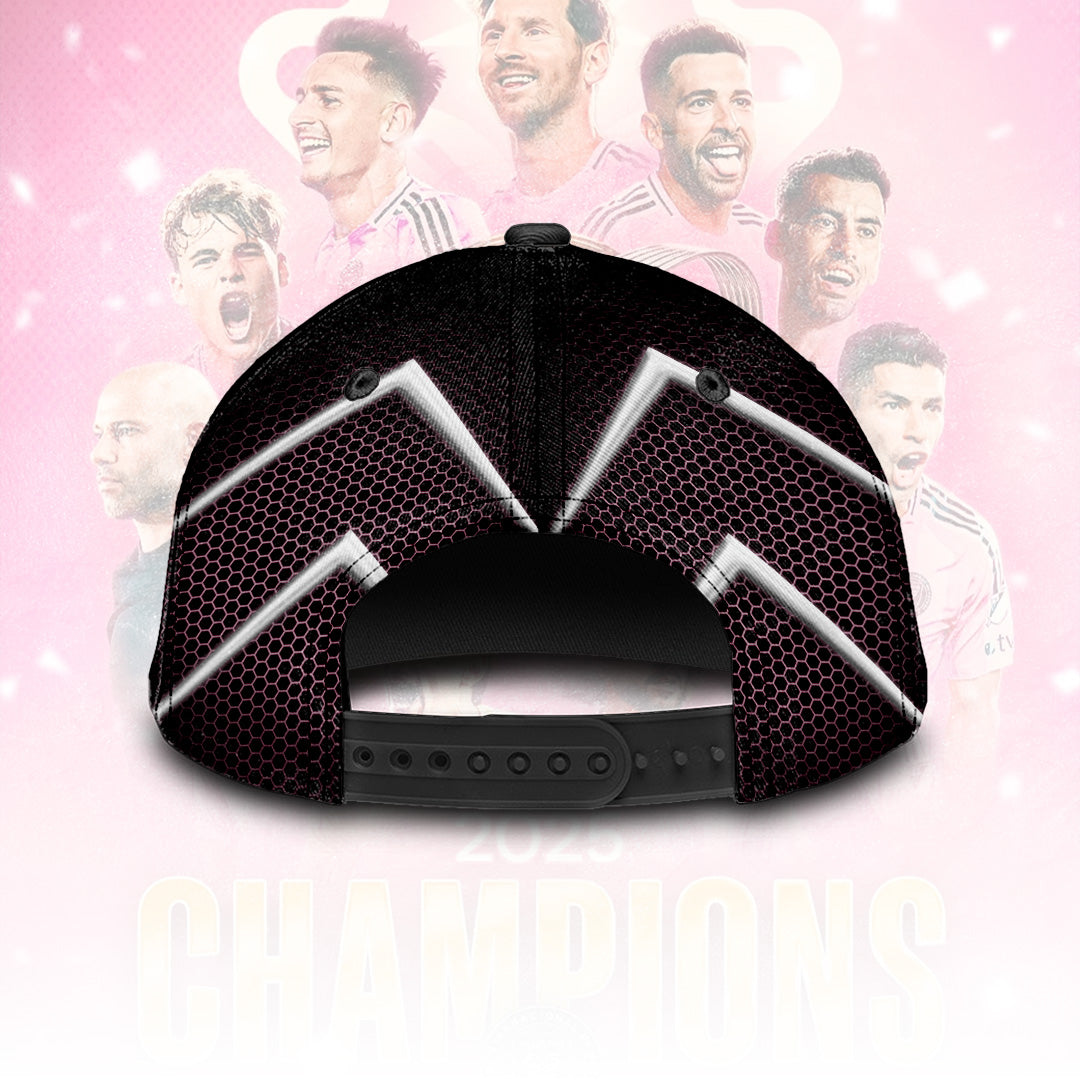 Personalized Inter Miami CF Champions MLS 2025 Classic Cap – TANTN19197