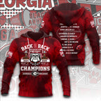 Georgia Bulldogs Football 2025 SEC Football Champions 3D Apparel – TANTN19243