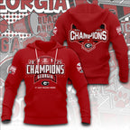 Georgia Bulldogs Football 2025 SEC Football Champions 3D Apparel – TANTN19250