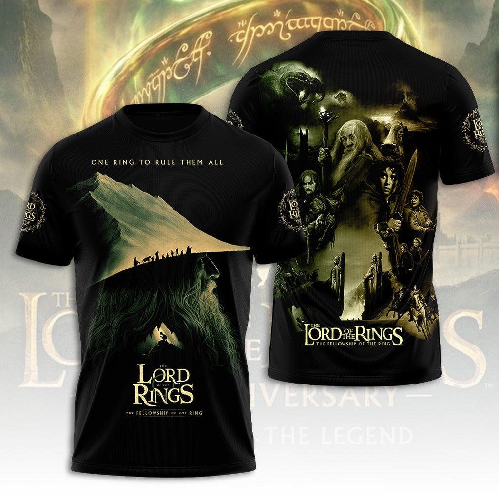 The Lord of the Rings 25th Anniversary 3D Apparel – TANTN19326