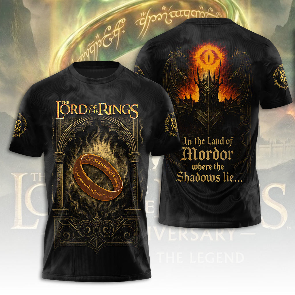 The Lord Of The Rings 25th Anniversary 3D Apparel – TANTN19328