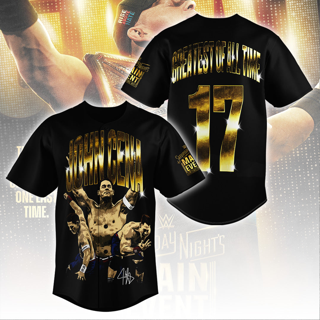 John Cena Baseball Jersey – TANTN19362
