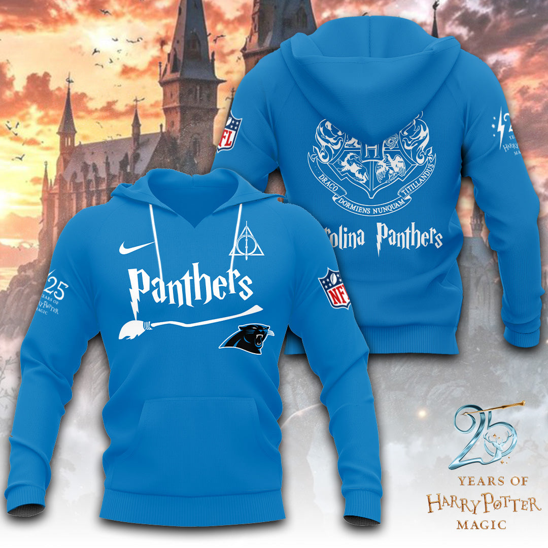 Carolina Panthers x Harry Potter 25 Years of Magic 3D Apparel – TANTN19521