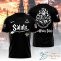 New Orleans Saints x Harry Potter 25 Years of Magic 3D Apparel – TANTN19539