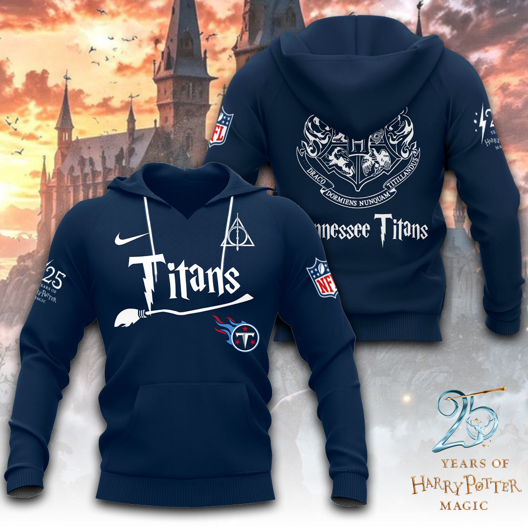 Tennessee Titans x Harry Potter 25 Years of Magic 3D Apparel – TANTN19547