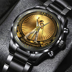 Freddie Mercury 50th Anniversary Black Stainless Steel Watch – TANTN19769
