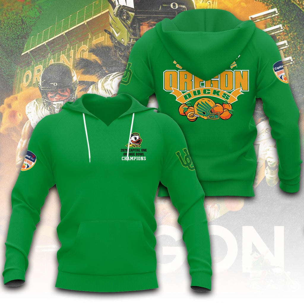 Oregon Ducks Football 3D Apparel – TANTN19878