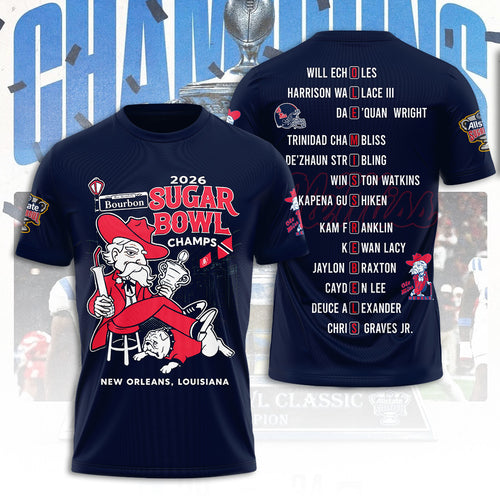 Ole Miss Rebels Football 3D Apparel – TANTN19928