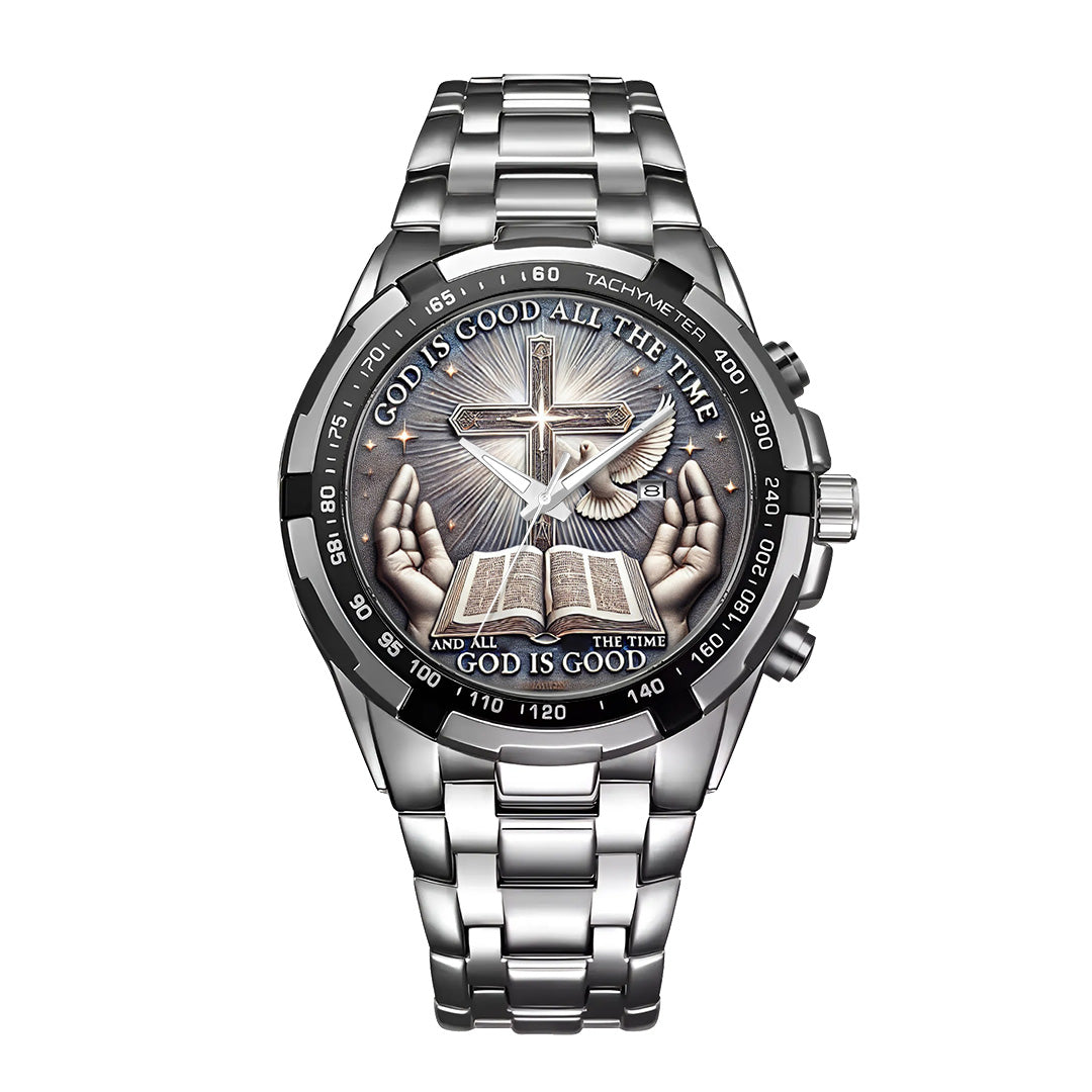 In God We Trust Alloy Men Quartz Watch – TANTN19934