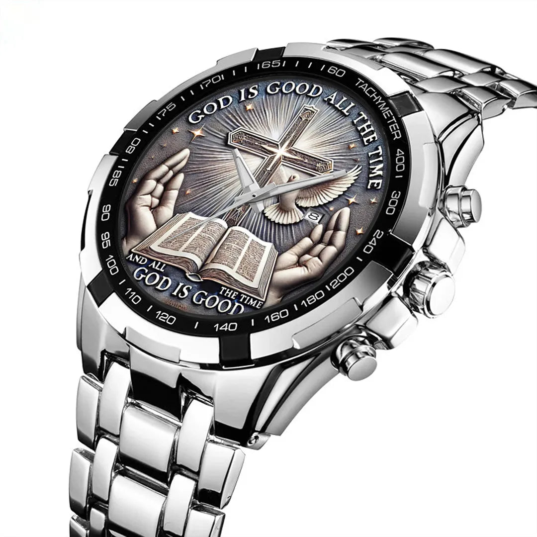 In God We Trust Alloy Men Quartz Watch – TANTN19934