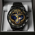 Star Trek 60th Anniversary Black Stainless Steel Watch – TANTN19989