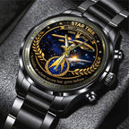 Star Trek 60th Anniversary Black Stainless Steel Watch – TANTN19989