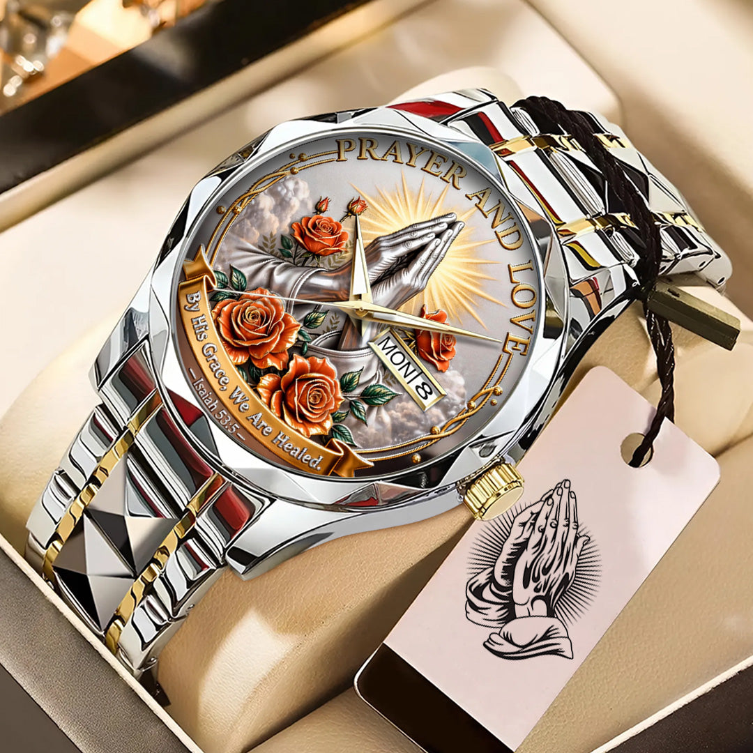 Prayer and Love Alloy Luxury Quartz Watch – TANTN19990