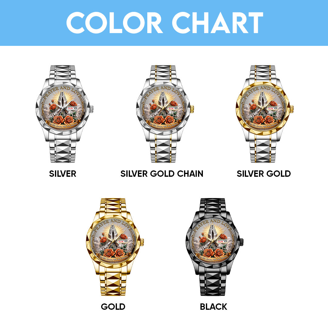Prayer and Love Alloy Luxury Quartz Watch – TANTN19990