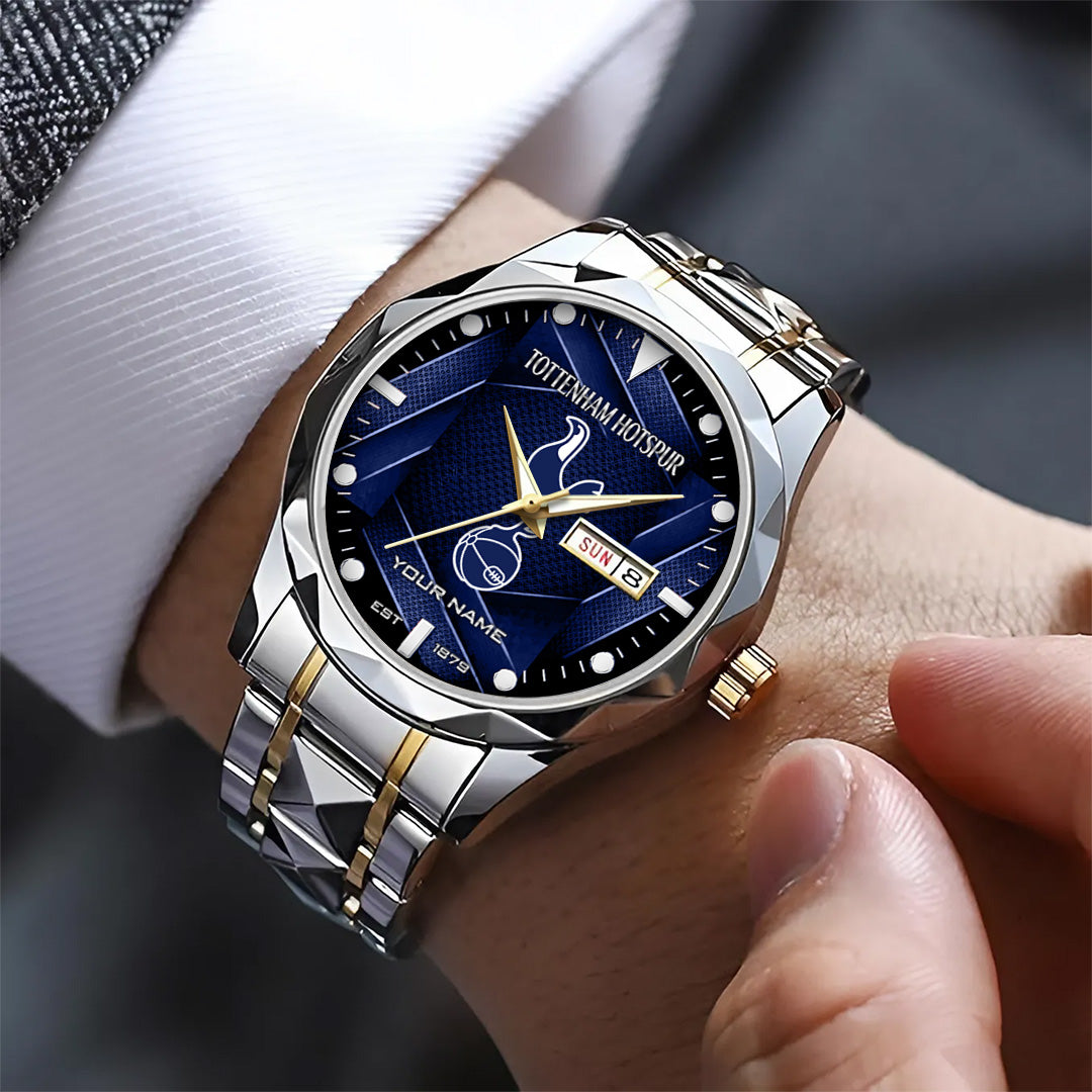 Personalized Tottenham Hotspur FC Alloy Luxury Quartz Watch – TANTN20261