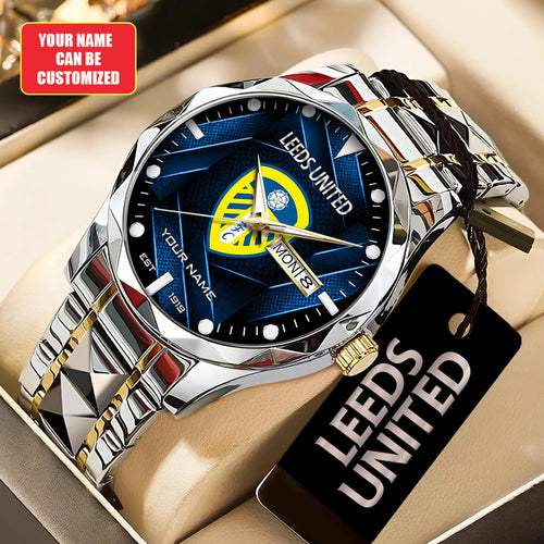 Personalized Leeds United Alloy Luxury Quartz Watch – TANTN20263