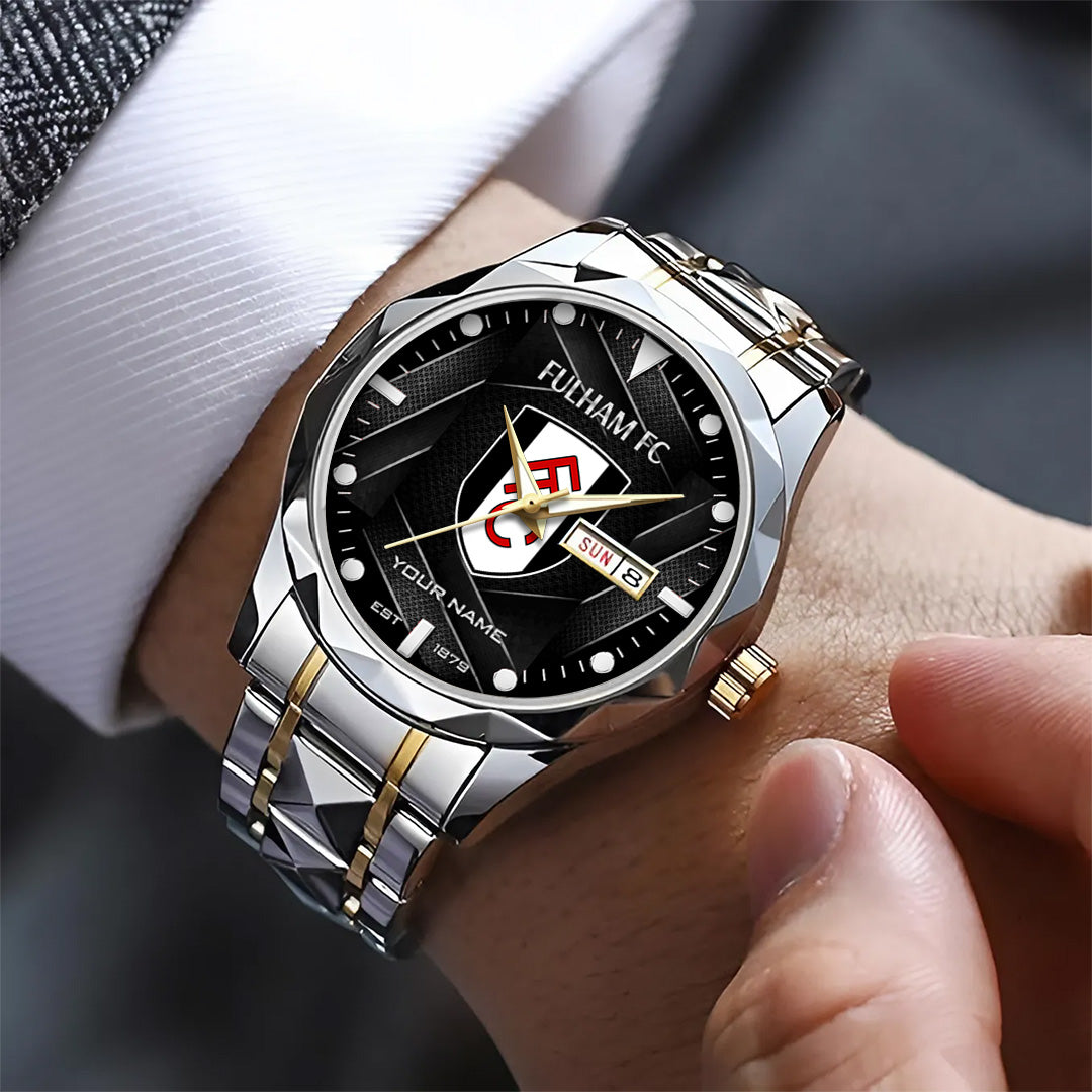 Personalized Fulham FC Alloy Luxury Quartz Watch – TANTN20270