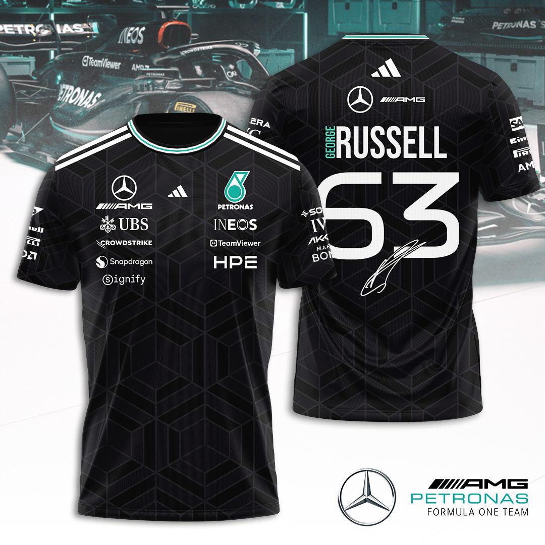 Mercedes AMG Petronas F1 Team x George Russell 3D Apparel – TANTN20404