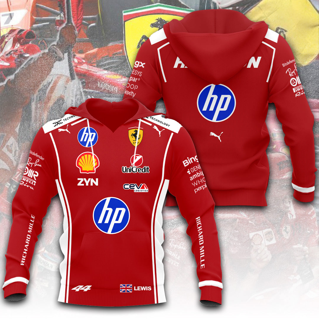 Scuderia Ferrari x Lewis Hamilton 2026 3D Apparel – TANTN20417