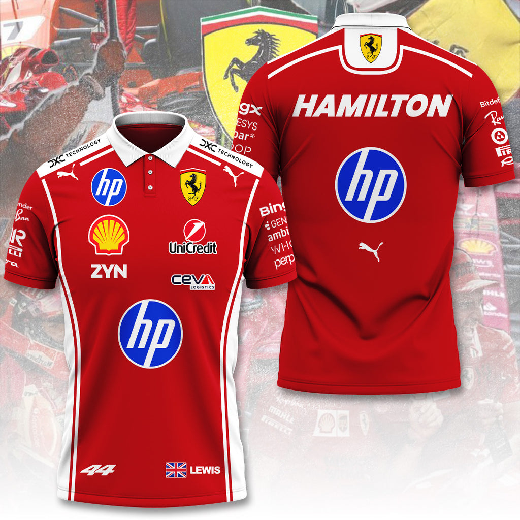 Scuderia Ferrari x Lewis Hamilton 2026 3D Apparel – TANTN20417