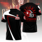 Indiana Hoosiers Football 2025 National Champions 3D Apparel – TANTN20454
