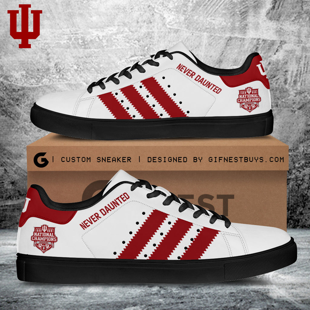 Indiana Hoosiers Football 2025 National Champions Custom SS Shoes – TANTN20483