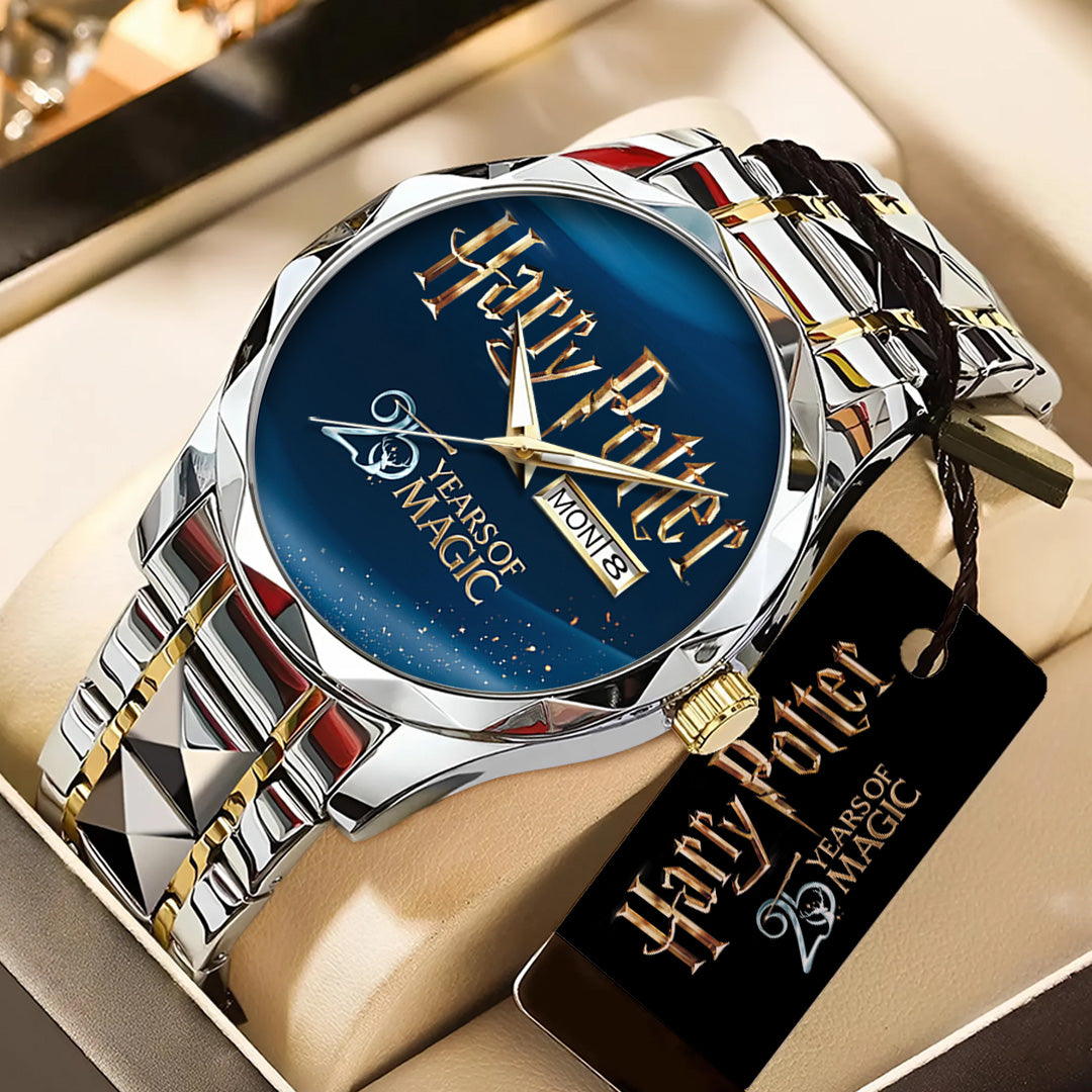 Harry Potter 25th Anniversary 2026 Alloy Luxury Quartz Watch – TANTN20549