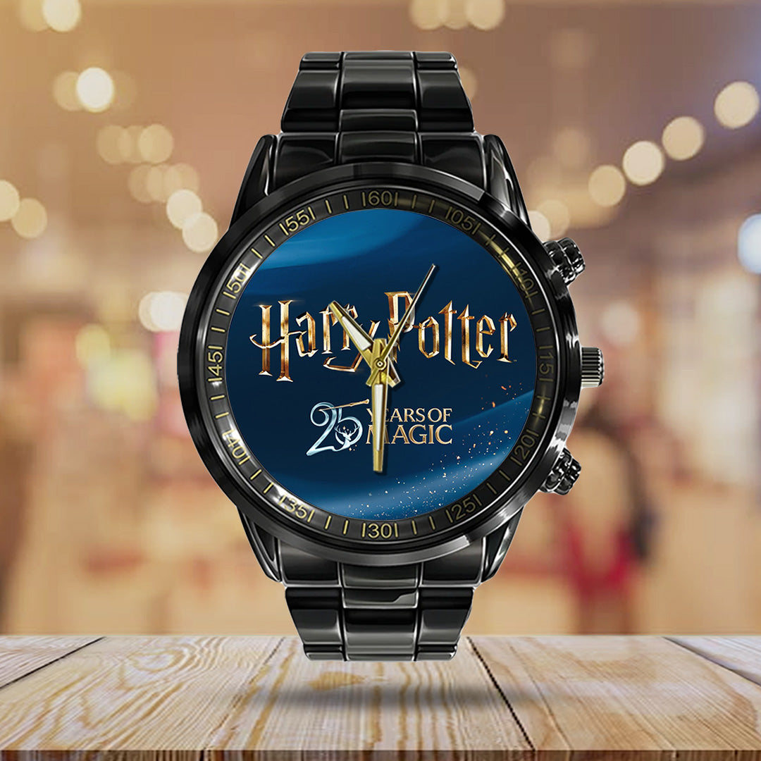 Harry Potter 25th Anniversary 2026 Black Stainless Steel Watch – TANTN20550