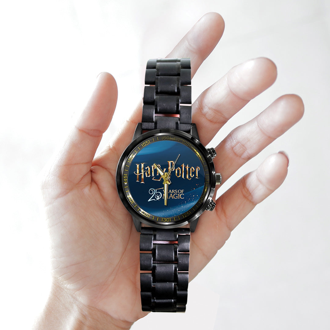 Harry Potter 25th Anniversary 2026 Black Stainless Steel Watch – TANTN20550