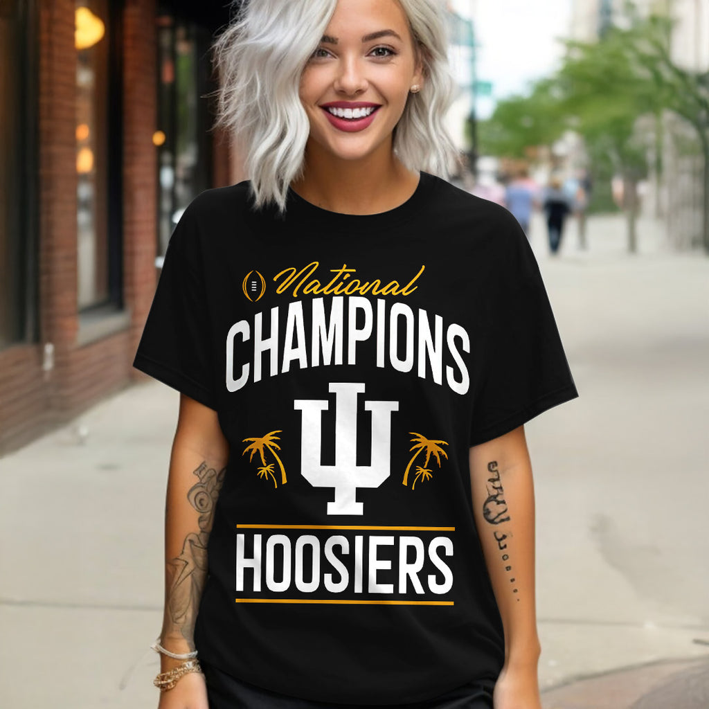 Indiana Hoosiers Football 2025 National Champions 3D Apparel – TANTN20581