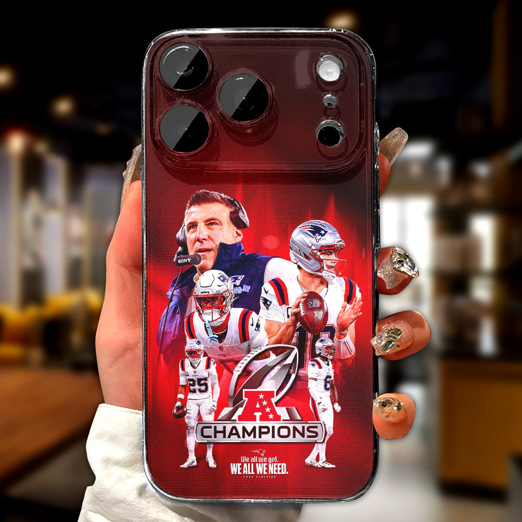 New England Patriots 2025 AFC Champions Phone Case – TANTN20608