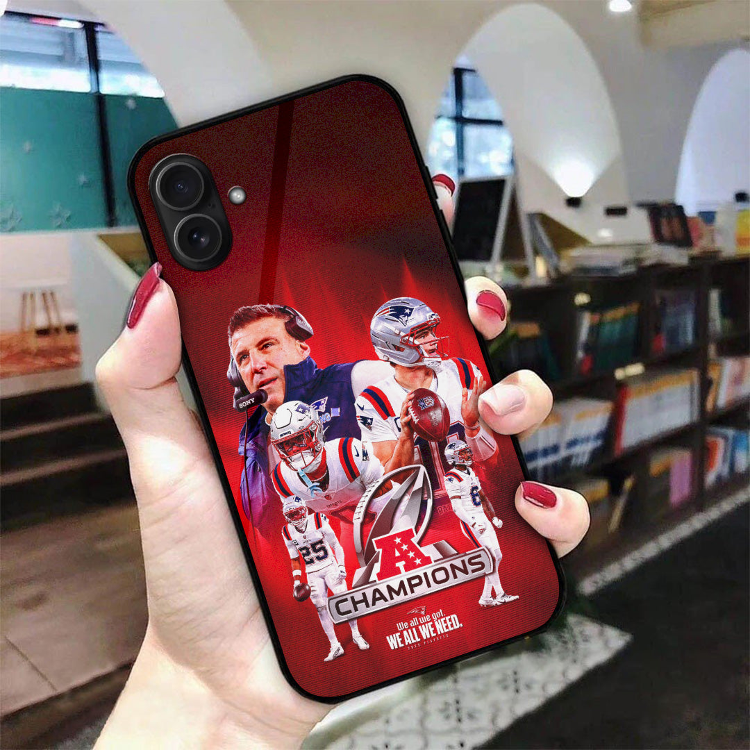 New England Patriots 2025 AFC Champions Phone Case – TANTN20608