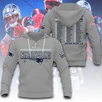 New England Patriots 2025 AFC Champions 3D Apparel – TANTN20616
