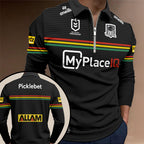 Penrith Panthers 2026 Zip Polo Shirt – TANTN20666