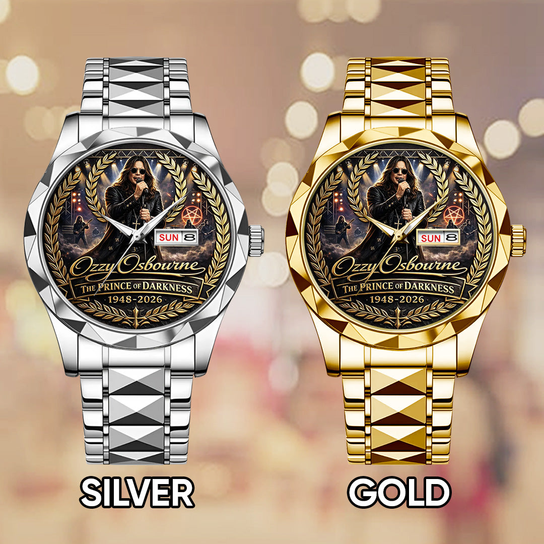 Ozzy Osbourne Alloy Luxury Quartz Watch – TANTN20715