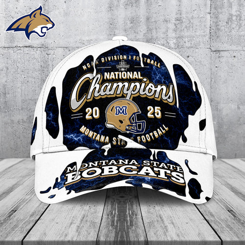 Montana State Bobcats Football 2025 National Champions Classic Cap – TANTN20780