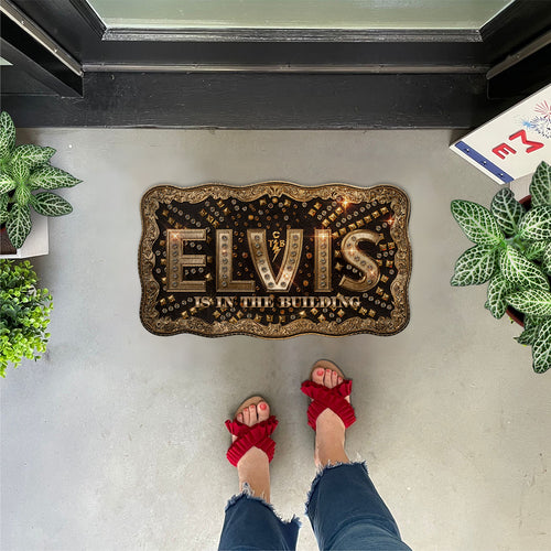 Elvis Presley Custom Shape Doormat – TANTN20816