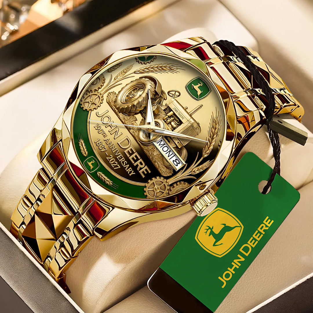 John Deere 190th Anniversary 2026 Alloy Luxury Quartz Watch – TANTN20829