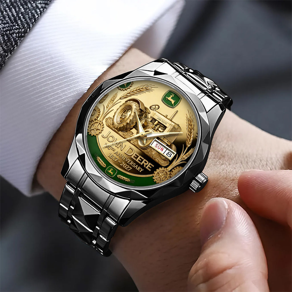 John Deere 190th Anniversary 2026 Alloy Luxury Quartz Watch – TANTN20829