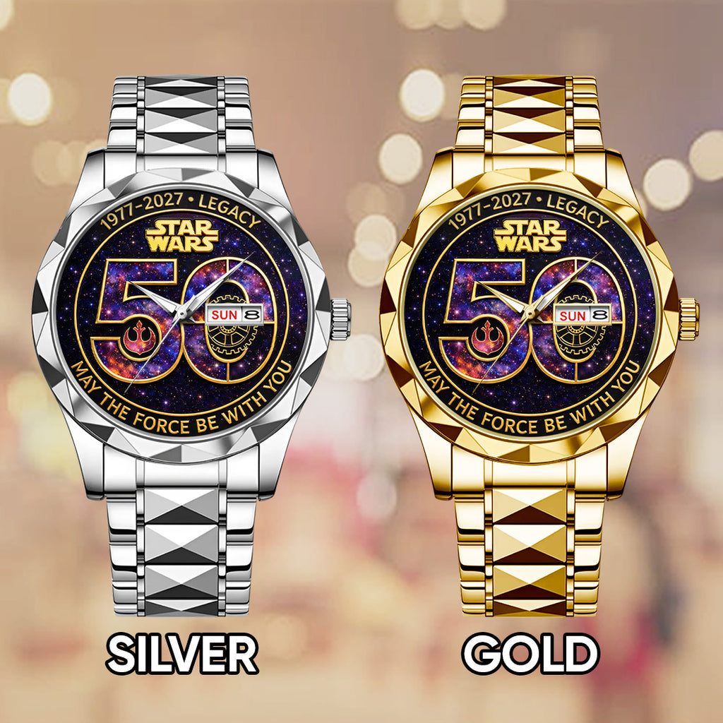 Star Wars 50th Anniversary 2027 Alloy Luxury Quartz Watch – TANTN20870
