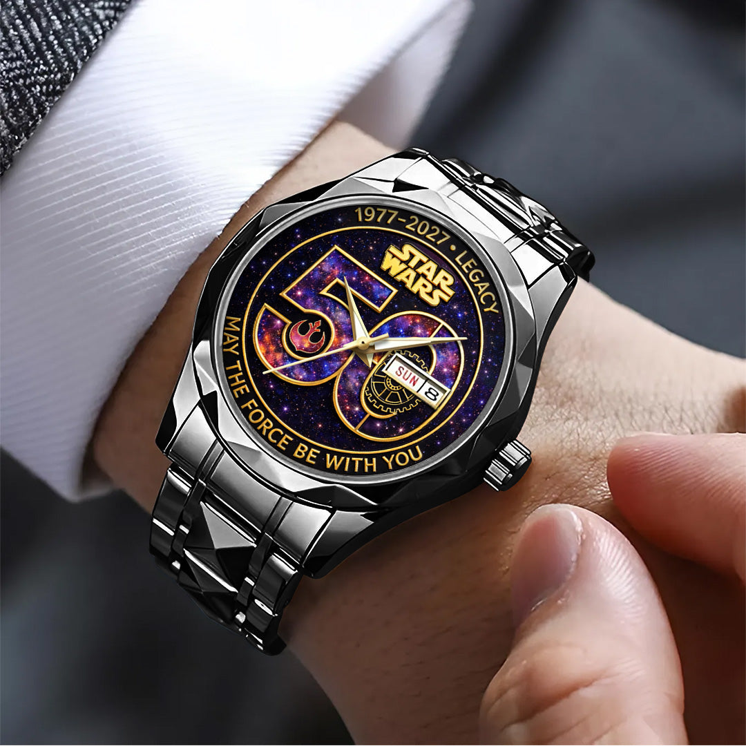 Star Wars 50th Anniversary 2027 Alloy Luxury Quartz Watch – TANTN20870