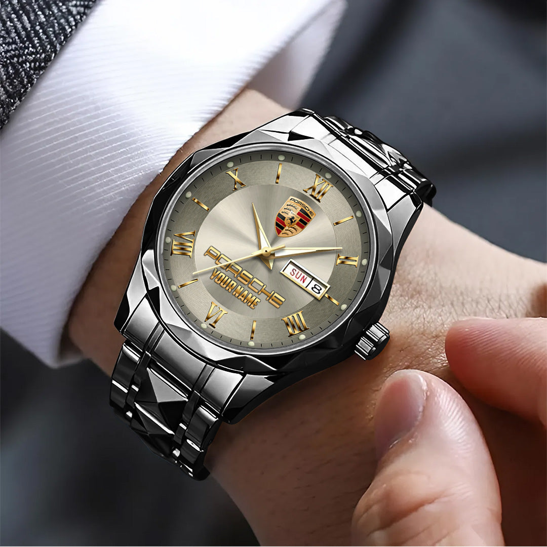 Personalized Porsche Alloy Luxury Quartz Watch – TANTN20929