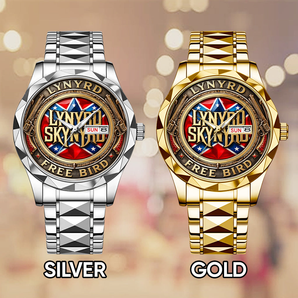 Lynyrd Skynyrd Alloy Luxury Quartz Watch – TANTN20933