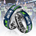 Seattle Seahawks 2025 Super Bowl LX Champions Custom Alloy Ring – TANTN21014
