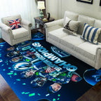 Seattle Seahawks 2025 Super Bowl LX Champions Rectangular Rug – TANTN21031