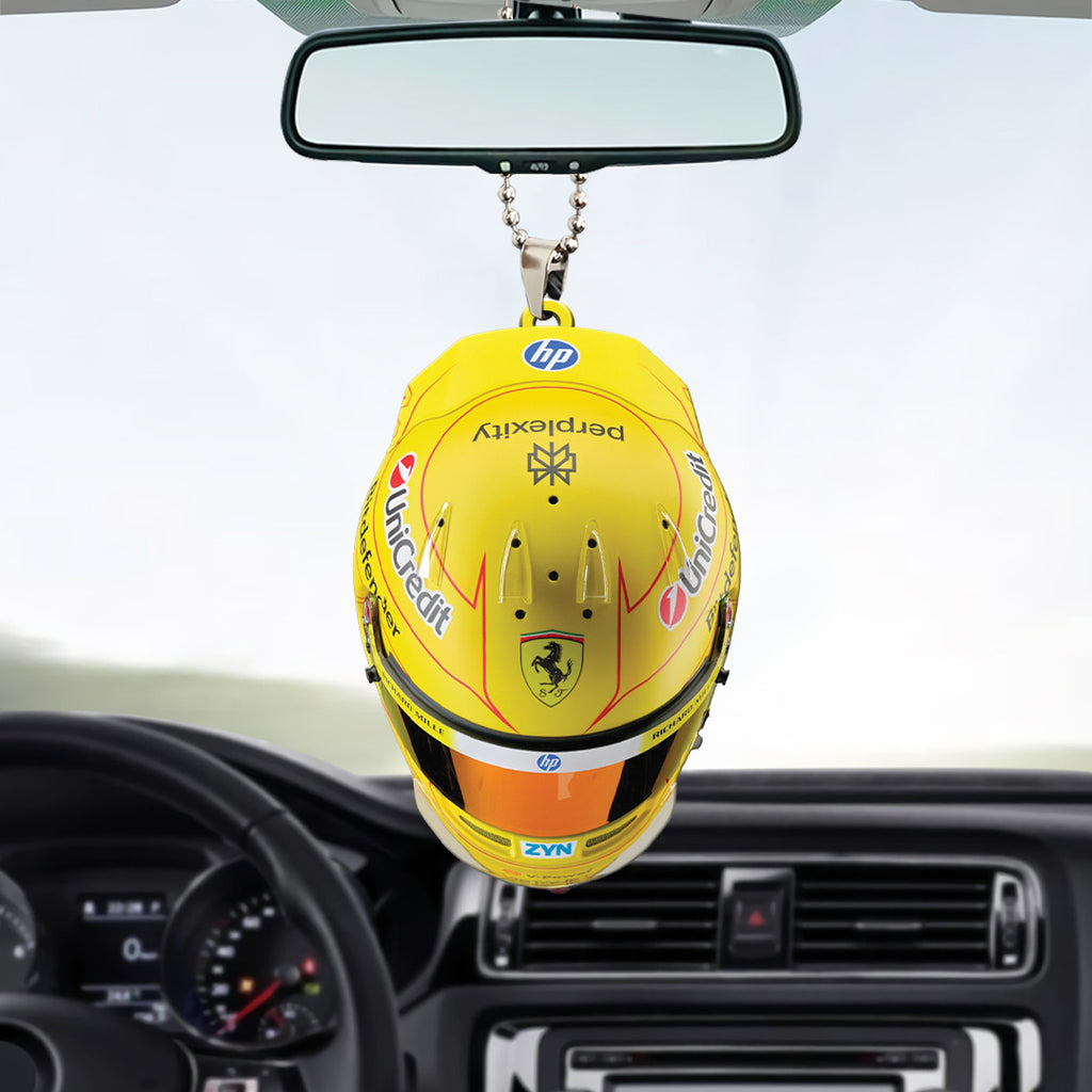 Scuderia Ferrari F1 Team x Lewis Hamilton 2026 Custom shape 2-sided Acrylic Car Ornament – TANTN21112