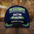 Seattle Seahawks 2025 Super Bowl LX Champions Classic Cap – TANTN21248