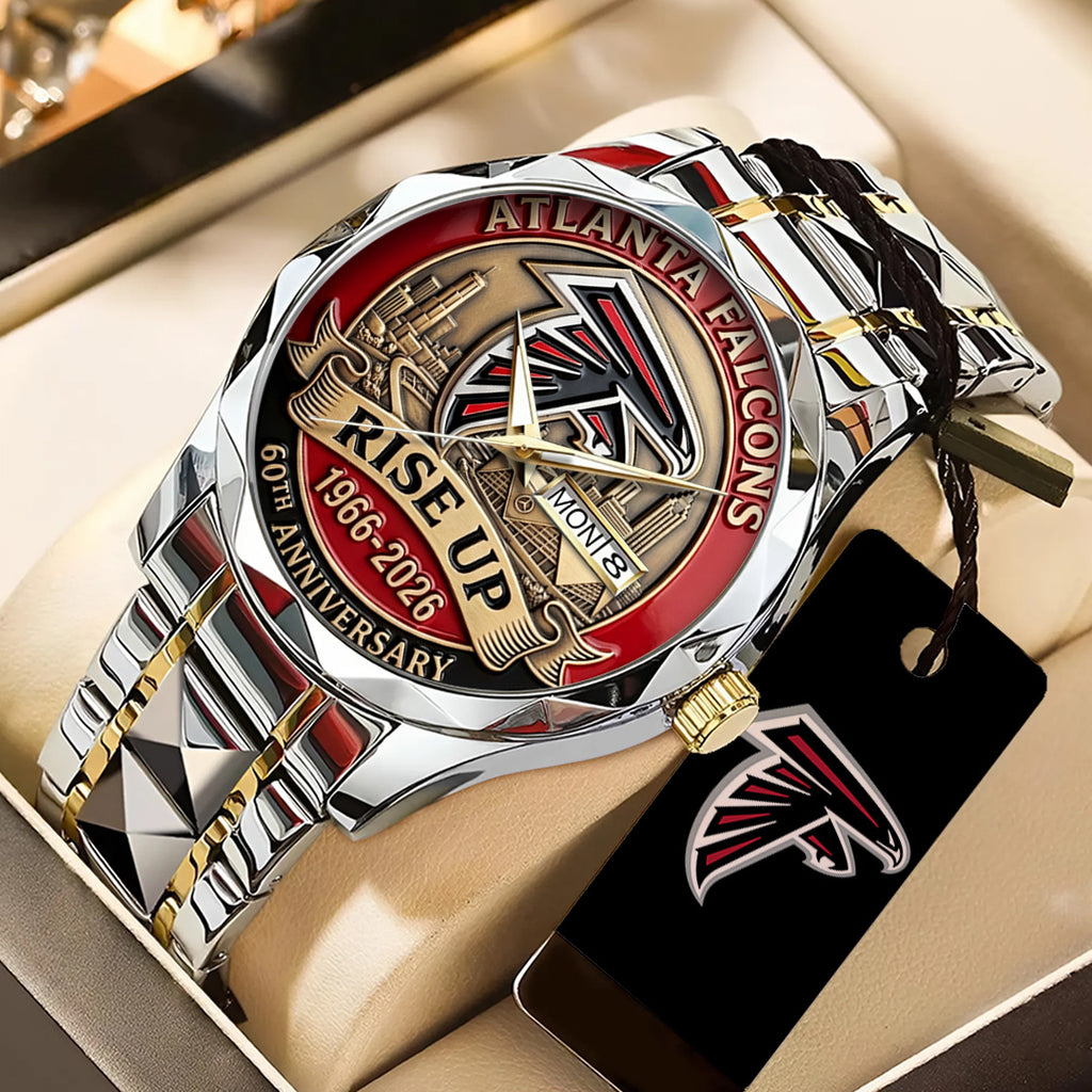 Atlanta Falcons Alloy Luxury Quartz Watch – TANTN21270